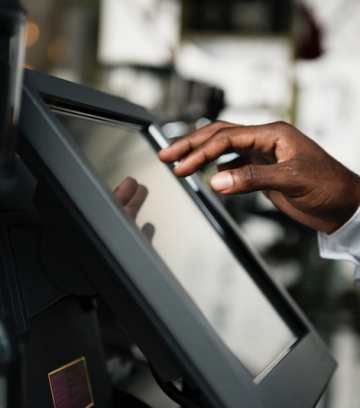 Interactive Kiosk Display